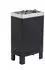 Infraworld Sparta Floor Finnischer Saunaofen 9kW Schwarz (B6818)