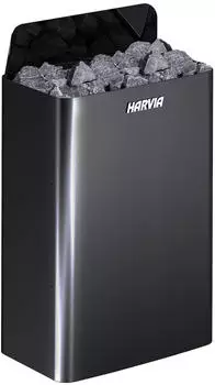 Harvia THE WALL Saunaofen BlackSteel 6,0kW ohne Steuerung
