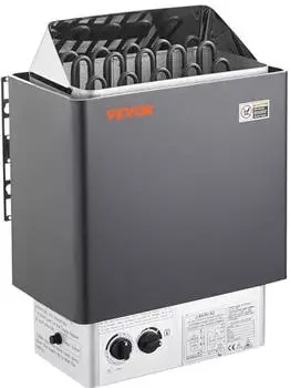 VEVOR Saunaofen 8kW 400V 3N mit Timer, f&uuml;r 8-12 m&sup3; (SCA-80NS)