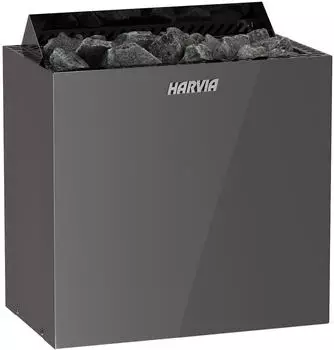 Harvia Qubic BlackSteel Elektrischer Saunaofen 9kW (HBQ904EM)