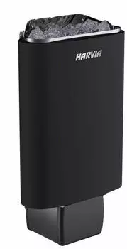 Harvia Delta D29E Elektrischer Saunaofen 2,9kW Schwarz (HDE294M)