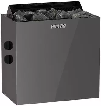 Harvia Qubic BlackSteel Saunaofen 9kW integrierte Steuerung (HBQ904M)