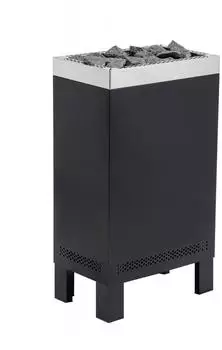 Infraworld Sparta Floor Finnischer Saunaofen 8kW Schwarz (B6817)