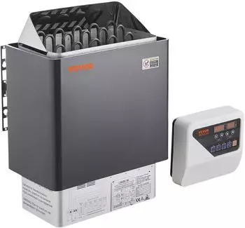 VEVOR Saunaofen elektrisch 8kW 400V, digitale Steuerung, 8&ndash;12m&sup3; (SCA-80W)