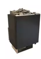 Infraworld Durano Black Verdampferofen 7,5 Kw Combi Saunaofen Inkl. Saunasteine