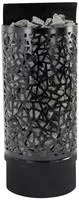 Infraworld Atlas Wall Black Finnischer Saunaofen 9 Kw Schwarz Inkl. Saunasteine