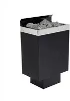 Infraworld Sparta Wall Finnischer Saunaofen 6 Kw Schwarz Inkl. Saunasteine