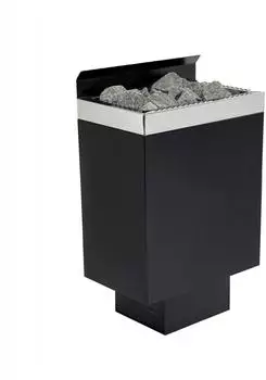 Infraworld Sparta Wall Finnischer Saunaofen 6kW Schwarz (B6813)