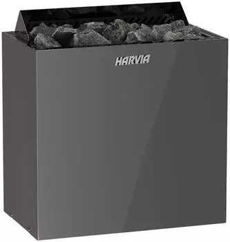 Harvia Qubic BlackSteel elektrischer Saunaofen 6kW (HBQ604EM)