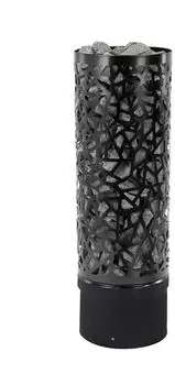 Infraworld Atlas Round Black Finnischer Saunaofen 6kW (B6806)