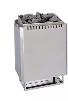 Infraworld Ferro finnischer Saunaofen 9kW, Edelstahl (B6825)