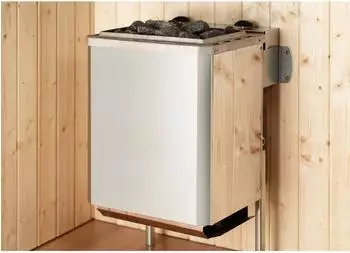 Weka Kompakt Saunaofen 9kW mit integrierter Steuerung, silber (67779136-0)