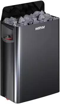 Harvia The Wall SW90 Elektrischer Saunaofen 9,0kW schwarz (HSW900400M)
