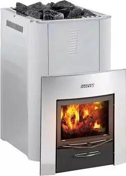 Harvia 20 Duo Steel Holz-Saunaofen (WKPR20DUOS)