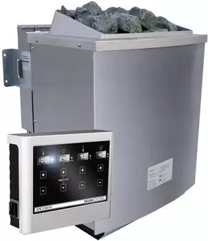 Karibu 9 kW Bio-Ofen mit ext. Steuerung Easy