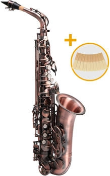 Classic Cantabile Winds AS-450 Antique Red Eb Altsaxophon Set