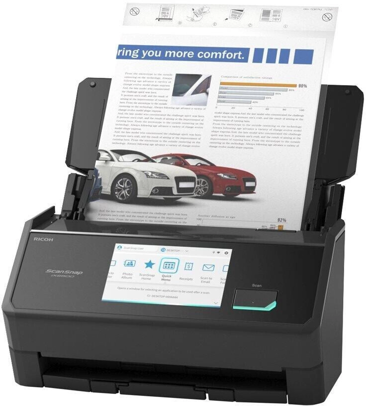 Ricoh ScanSnap iX2500 schwarz Dokumenten-Scanner
