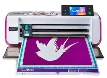 Brother CM600 Scan-N-Cut Schneideplotter mit Scanner weiß