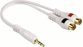Hama 14009 3,5mm Klinken-Adapterkabel (0,2m)