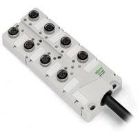 WAGO Sensor/Aktorbox passiv M12-Verteiler mit Metallgewinde 757-285/000-025 1St.