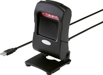 Renkforce RF-4353432 Barcodeleser Fester Barcodeleser 1D/2D CMOS Schwarz Desktop-Scanner (Stationär) USB 1.1, U