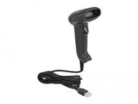 Delock 90557, Delock USB Barcode Scanner 1D und 2D mit Anschlusskabel - German