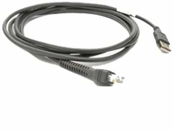 Zebra Verbindungskabel, USB Verbindungskabel, USB, 2,1m, gerade, Kabelcode U01 (CBA-U01-S07ZAR)