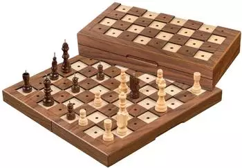 Philos-Spiele Schachkassette Blindenschach - Feld 33 mm (2739)