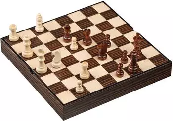 Philos-Spiele Schachset magnetisch, Holz, Feld 34mm (2734)