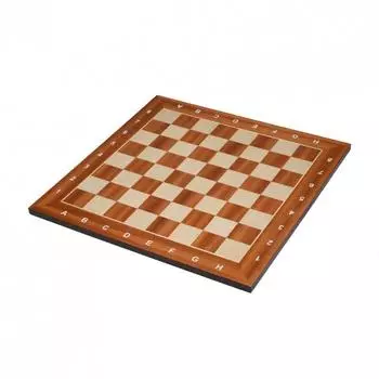 Philos-Spiele Schachbrett Madrid Feld 40 mm mit Randbeschriftung