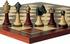 Weible Spiele Schachfiguren aus Metall und Holz KH75