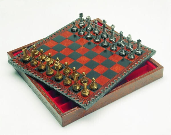 Weible Spiele Schachfiguren Staunton-Form, Königshöhe 50 mm (01702)