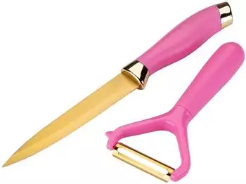 Paris Hilton Set Schäler und Messer
