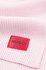 Hugo Schal aus Woll-Mix mit rotem Logo-Label - Style Saffa_scarf 50502605 Hellrosa ONESI