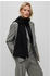 Hugo Boss Gerippter Schal mit Signature-Streifen-Etikett - Style Laura_scarf 50497862 Schwarz ONESI