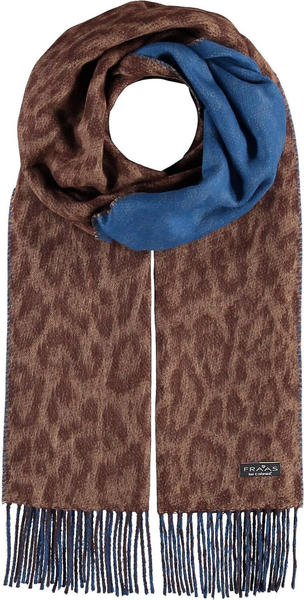 Fraas Scarf with Fringes Royal Blue (625273-560)