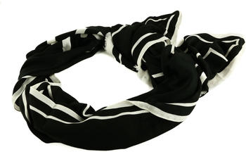 Calvin Klein Logo Jacquard Scarf 70x180 (K60K610814) CK black/white