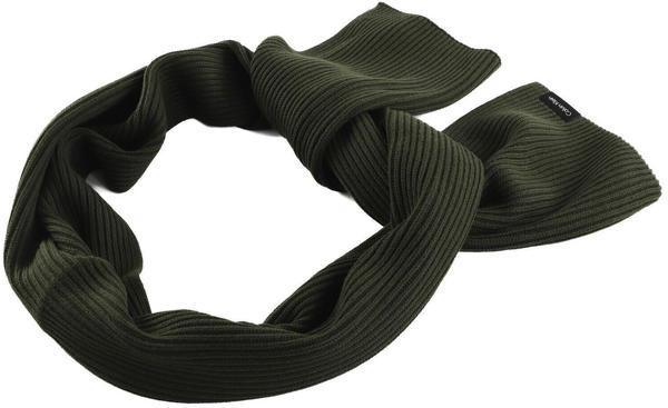 Calvin Klein Classic Cotton Rib Knit Scarf (K50K510996) dark olive