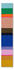 Oilily Aya Scarf multi colour stripe/spectrum blue