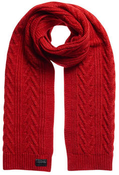 Superdry Cable Lux Scarf rot (W9310045A-6BQ)