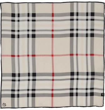 Fraas Halstuch Damen Damen mit Plaid-Muster 51 x 51 cm Bandana Butter Cream