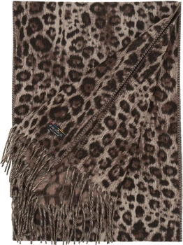 Fraas Cashmink Schal 35 x 200 cm Schal mit Animal Print Taupe