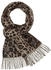 Fraas Cashmink Schal 35 x 200 cm Schal mit Animal Print Taupe