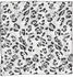 Fraas Halstuch Damen mit Animal-Print 51 x 51 cm mit Leo-Muster Bandana Tuch Steingrau