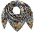 dunkelgrau: Codello Tuch mit Allover-Print Snoopy und Charlie Brown