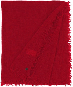 Fraas Damen-Schal 70 x 180 cm mit Fransen Rot (658100-360)