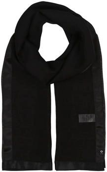 Fraas Stola Damen 60 x 180 cm Schicker Seidenschal Velvet Black (622004-993)