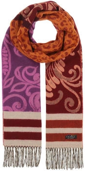 Fraas Cashmink Schal 44 x 200 cm mit Muster-Mix Damen Spice Route (620001-292)