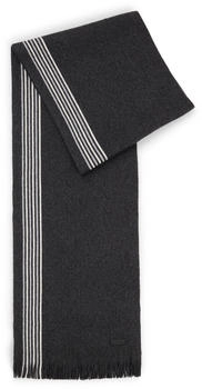 Hugo Boss Geschenk-Set aus Schal und Mütze aus Raschel-Strick - Style Enzo_SET 50522443 Grau ONESI
