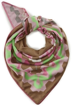 Codello Tuch mit expressivem Grafik-Muster pink